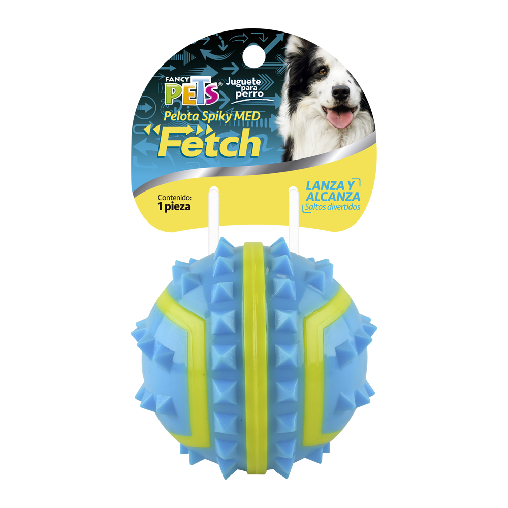 Juguete Pelota Spiky MED Fetch Fancy Pets