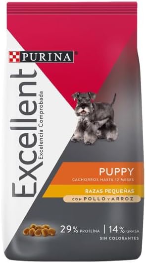 Purina Excellent Alimento Seco para Cachorros Razas Pequeñas