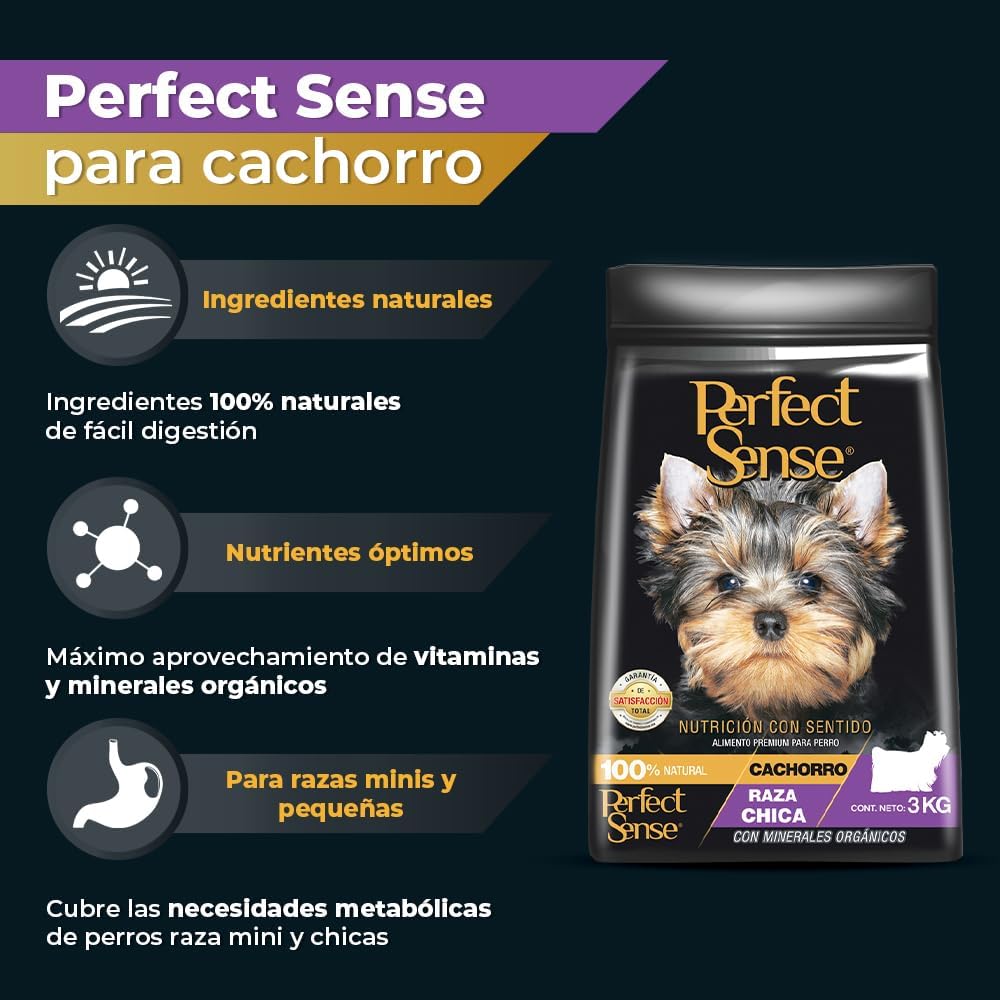 Perfect Sense Cachorro Raza Pequeña