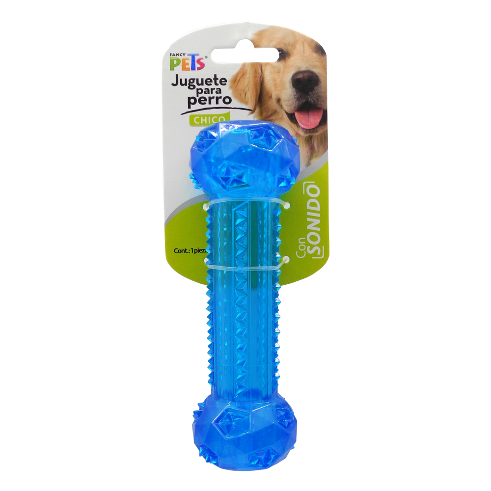 Juguete Mancuerna Prisma CH C/Sonido Fancy Pets
