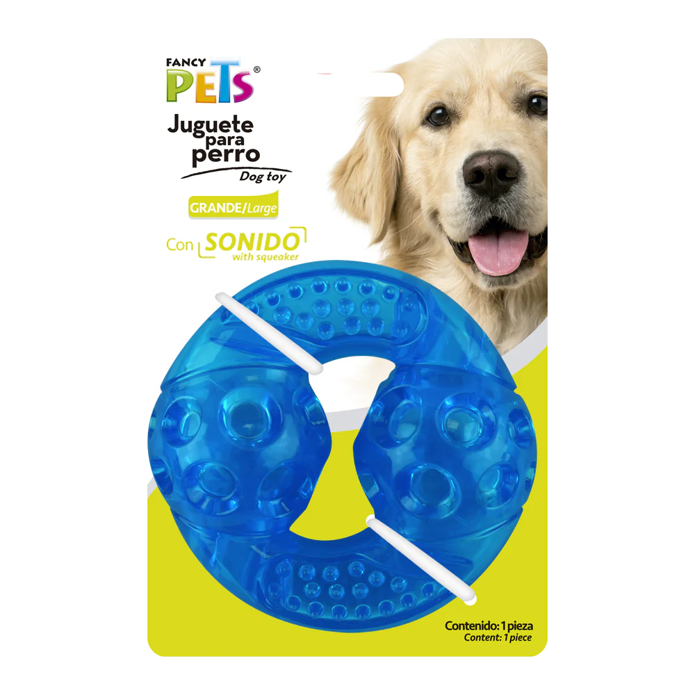 Juguete Dona Flexible CH C/Sonido Fancy Pets