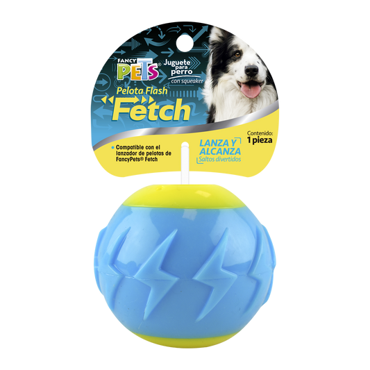Juguete Pelota Flash C/Sonido Fetch Fancy Pets