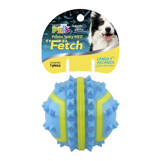 Juguete Pelota Spiky MED Fetch Fancy Pets