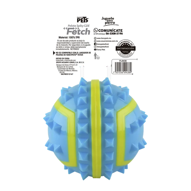 Juguete Pelota Spiky GDE Fetch Fancy Pets