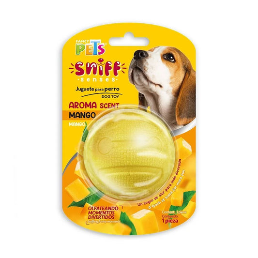 Juguete Pelota C/Aroma Mango Sniff Fancy Pets