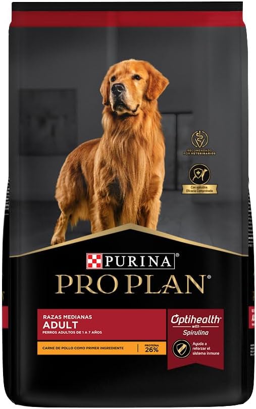 Purina Pro Plan Alimento Seco para Perro Adulto Razas Medianas