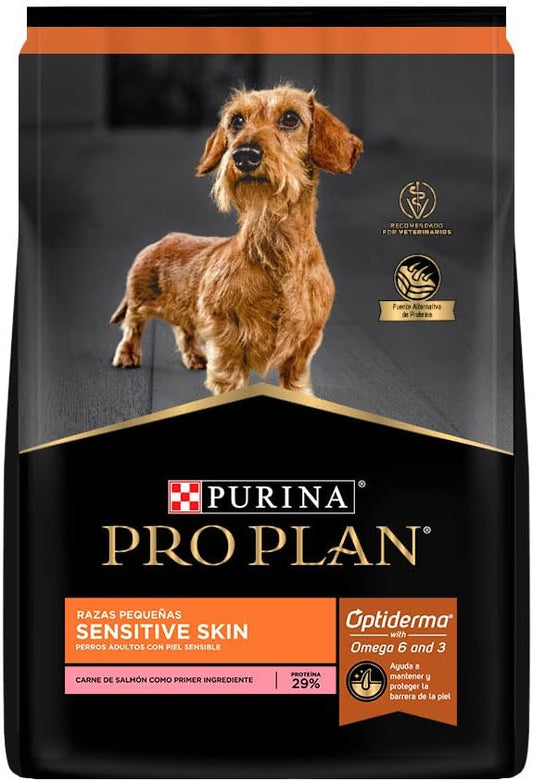 Purna Pro Plan Alimento Seco Sensitive Skin Adult Razas Pequeñas