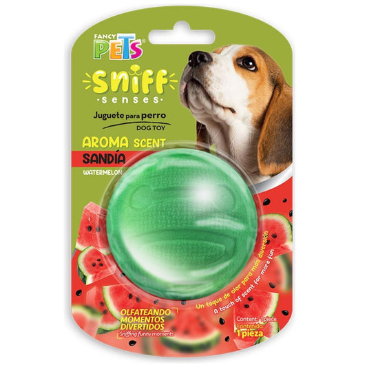 Juguete Pelota C/Aroma Sandia Sniff Fancy Pets