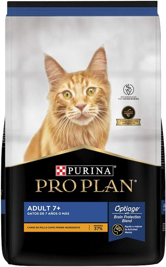 Purina Pro Plan Alimento Seco para Gatos Adultos +7