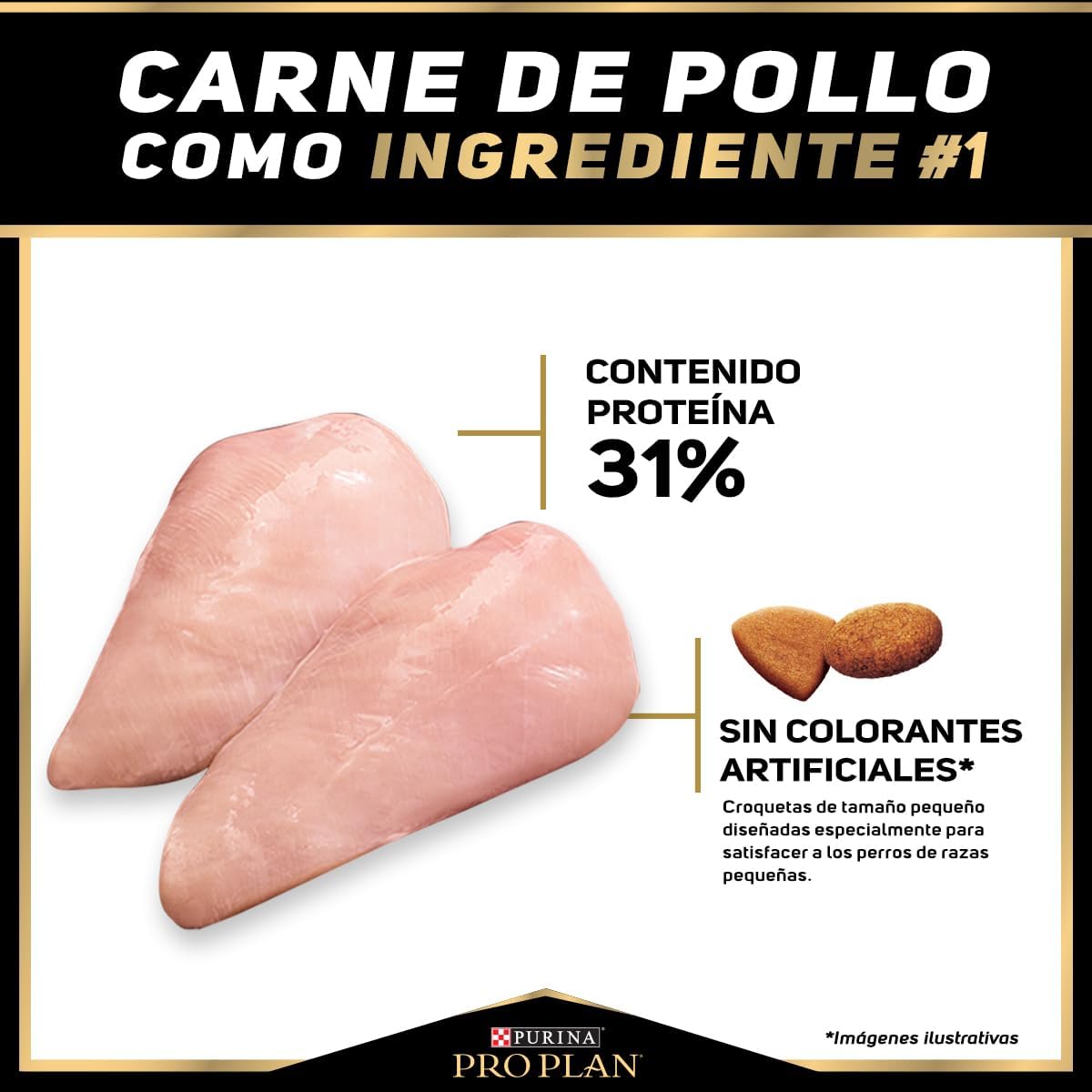 Purina Pro Plan Alimento Seco Exigent Adultos de Raza pequeña