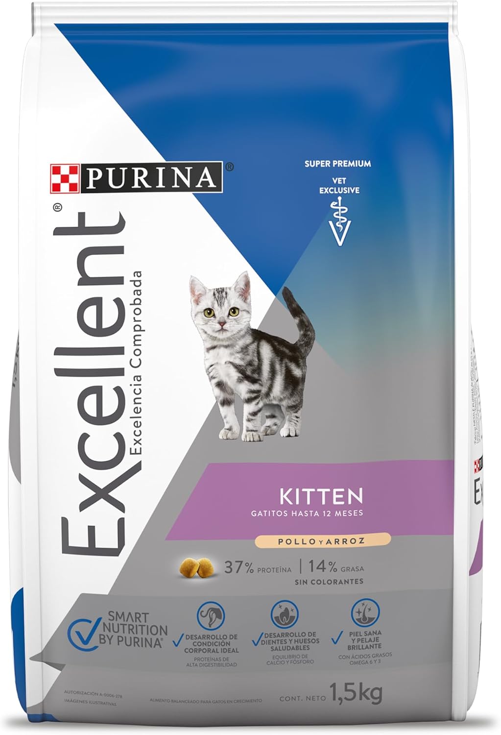 Purina Excellent Alimento Seco para Gatos Kitten