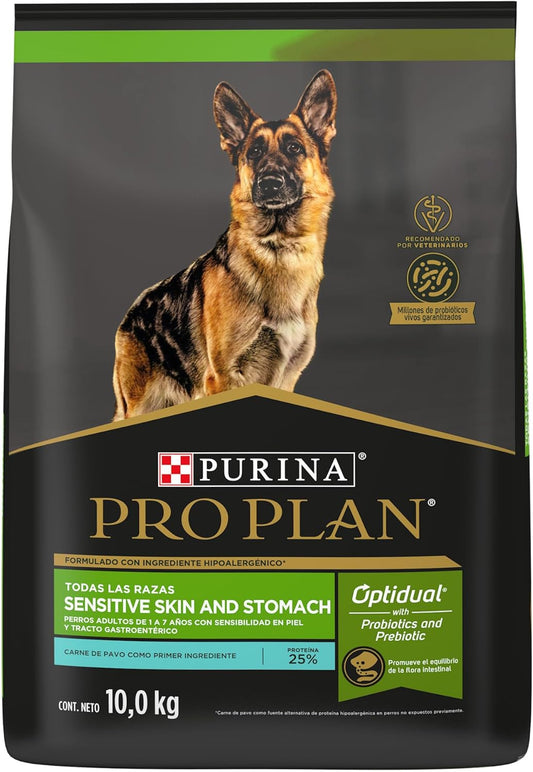 Purina Pro Plan Alimento Seco  Perro Sensitive Skin & Stomach Adulto