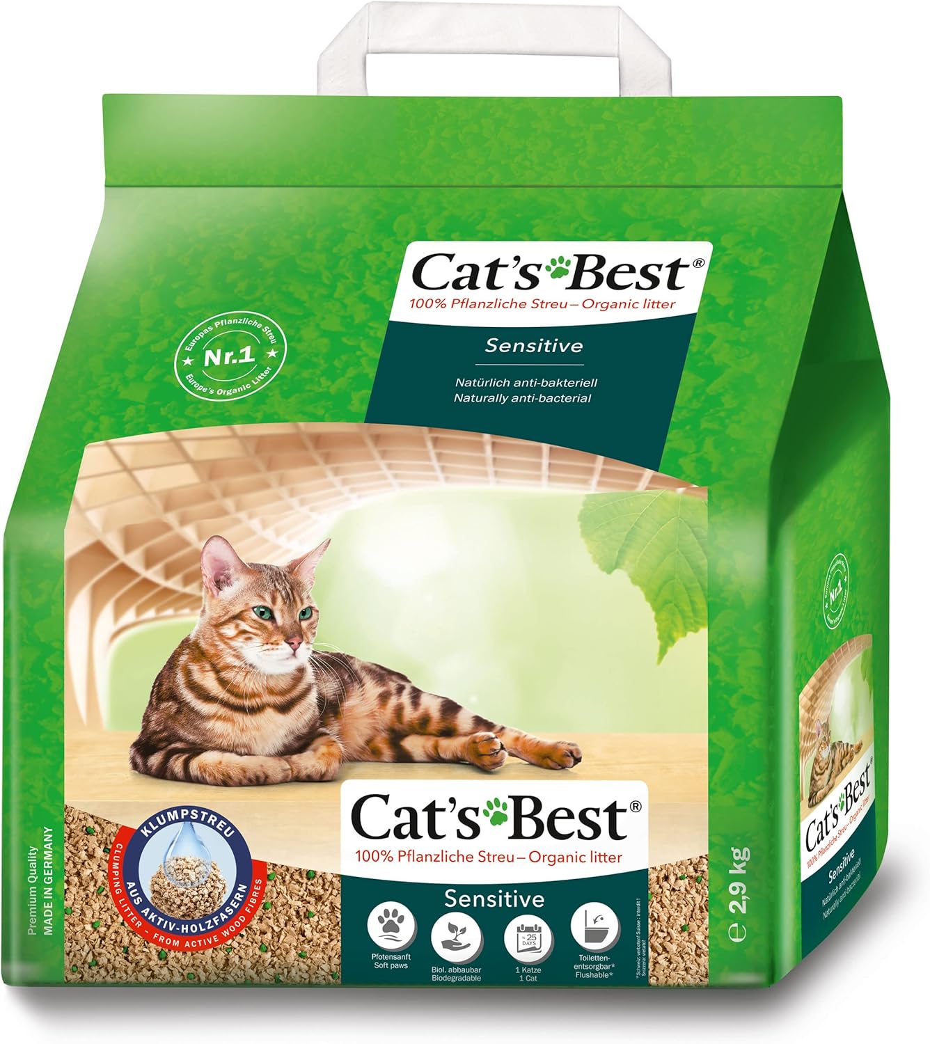 Cat's Best  Sensitive para Cajas de Arena