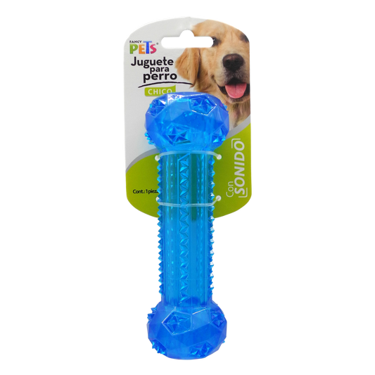 Juguete Mancuerna Prisma CH C/Sonido Fancy Pets