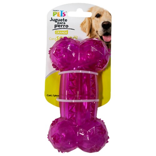 Juguete Hueso Prisma GDE C/Sonido Fancy Pets