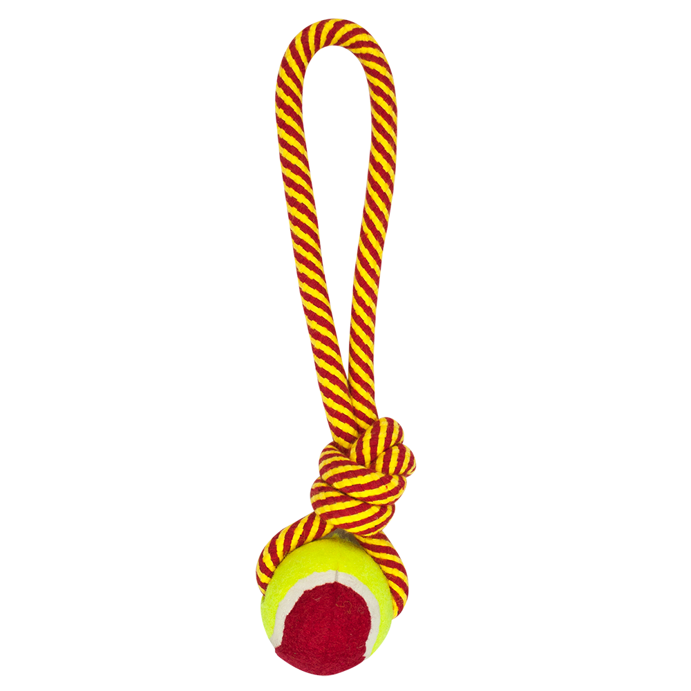 Juguete Jaladera C/Pelota Fancy Pets