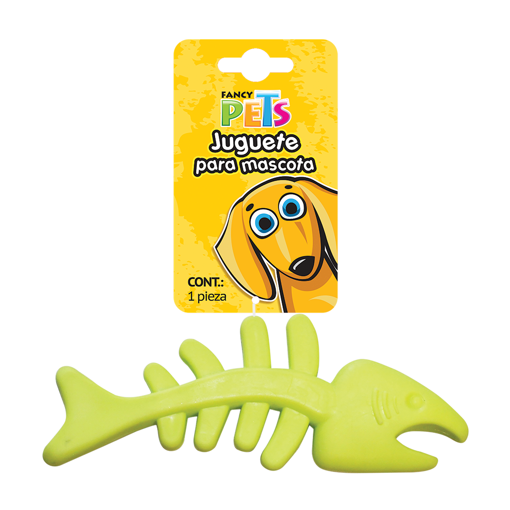 Juguete Pescado de Caucho Fancy Pets