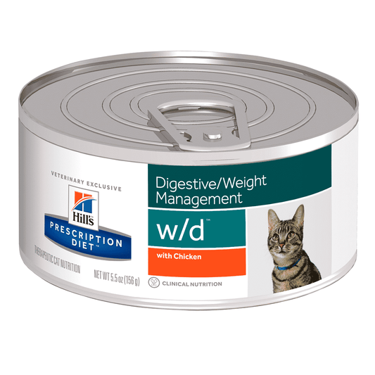 Hill's w/d Alimento Húmedo para Gatos Lata